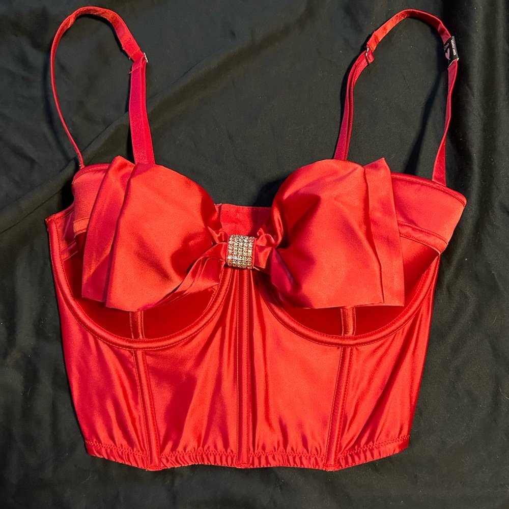 Cupped Bow Bra Top-Victoria Secret